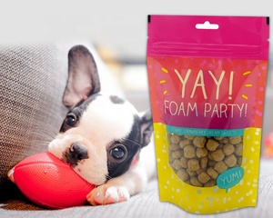 ถุงบรรจุภัณฑ์อาหารสัตว์เลี้ยงแบบตั้งได้พร้อมซิปล็อค ปรับแต่งขนาดและโลโก้ได้ รับผลิตแบบ OEM สำหรับอาหารแมว สุนัข ปลา นม ซูชิ - Product Image 5