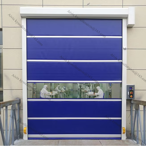 Tự động điều khiển từ xa PVC nhà máy tốc độ cao cuộn lên cửa nhanh chóng cán lên cửa rửa xe cửa - Product Image 6