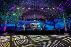 Plancher magnétique numérique Led Dance Floor Club <span class=keywords><strong>pour</strong></span> les panneaux de <span class=keywords><strong>location</strong></span> de mariage - Product Image 2