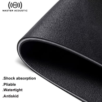 Almohadillas Acústicas MASTER ACOUSTIC para Uso en Hoteles, Insonorizantes, Absorbentes de Impactos, Aislantes de Sonido, de Espuma de PU para Paredes y Pisos, Almohadillas de Aislamiento de Vibraciones