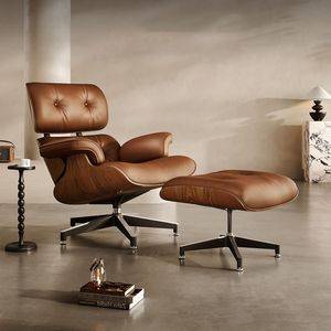 Fauteuil pivotant moderne et minimaliste de luxe italien pour salon, chaise longue de balcon pour villa et parc - Product Image 2