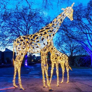 Christmas Lights Outdoor Waterproof Giraffe LED Motif Light - Product Image 1