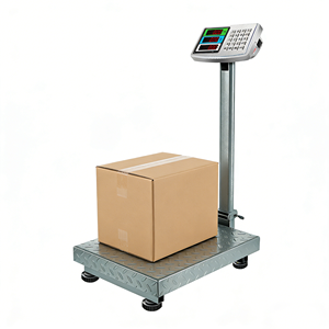 Balance électronique numérique 400 kg avec écran LED, plateforme en acier au carbone, personnalisable OEM/ODM pour pesage avec batterie - Product Image 1