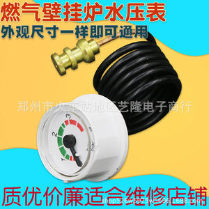 Manómetro de Presión de Agua Ariston de Alta Compatibilidad, 2.8cm X 3.2cm X 1.7cm, Tubo Capilar de Cobre YH3704006 para Caldera de Pared - Product Image 2