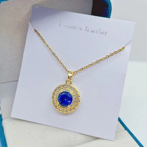 High quality 2025 Fashion Wedding Party Engagement Choker <b>Statement</b> <b>Necklace</b> Jewelry for Woman - Product Image 3