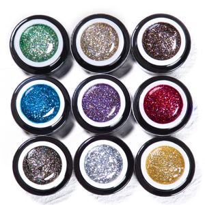 Esmalte de Uñas en Gel con Diamantes de Alta Densidad JTING, Estilo Popular en 9 Colores, Esmalte de Uñas Profesional con Brillo UV para Salón de Belleza - Product Image 6