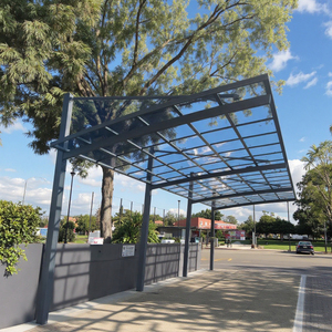 Toldo de aluminio <span class=keywords><strong>para</strong></span> exteriores, pérgola <span class=keywords><strong>para</strong></span> cochera, <span class=keywords><strong>para</strong></span> Villa, comunidad, estacionamiento, Pabellón, serie - Product Image 2