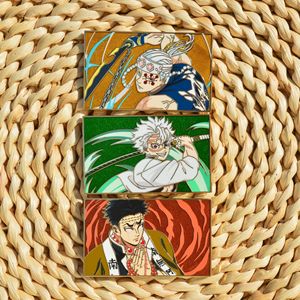 9 Nuevos Diseños de Insignias de Metal Cloisonné de Anime Demon Nine Hashira de Alta Calidad de 6 cm, Artesanía en Metal para Decoración de Mochilas y Ropa - Product Image 3