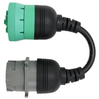 Câble adaptateur de diagnostic 9 broches robuste pour la conversion de communication et le service moteur, compatible Cummins