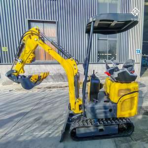 Mini Escavadora de Esteira 1.3T para Fazenda Familiar, Pequenas Construções e Cuidados com Pomares, Escavadora Leve - Product Image 5