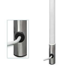 เสาอากาศสถานีฐานทางทะเล 6.5dBi 156-163MHz เสาอากาศเรือไฟเบอร์กลาสสำหรับการสื่อสาร - Product Image 1