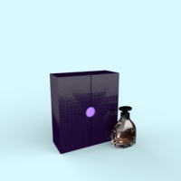 Boîte d'emballage de bouteille d'huile de parfum de luxe haut de gamme pour hommes, boîte d'emballage de parfum de parfum d'eau aromatique de Nosegay