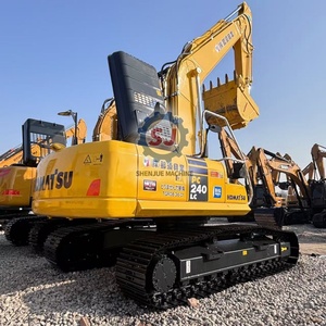 Excavadora Usada Komatsu PC240 de Japón, Excavadora de Orugas Komatsu de 24 Toneladas de Segunda Mano, PC210 PC220 PC300 PC240 PC200 en Venta - Product Image 1