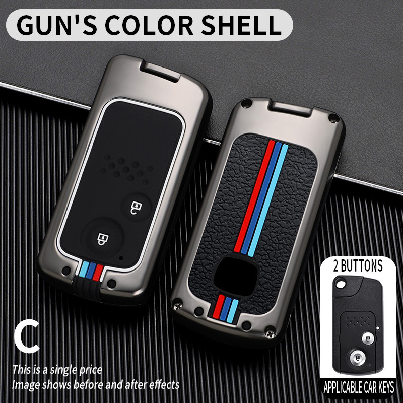 C 2 key gun color single shell