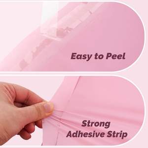 Sacs d'expédition auto-adhésifs en poly personnalisés à faible quantité minimale de commande Sacs d'expédition biodégradables adhésifs pour les entreprises de vêtements - Product Image 2