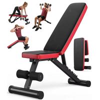 Banc d'entraînement réglable Offre Spéciale 8 dossiers Capacité de 660LBS Banc de gymnastique pliable à domicile