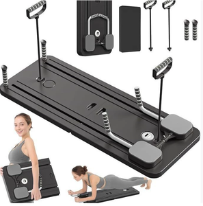 CZFIT Best Selling 6 in 1 Multifunctional Reformer Workout Exercise Home Foldable Pilates Reformer <b>Board</b> with Time Counter - Product Image 2