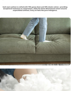 Sofá Cama Plegable Moderno <span class=keywords><strong>de</strong></span> Tela con Tela Italiana <span class=keywords><strong>de</strong></span> Lujo, Sofá Cama Convertible en Forma <span class=keywords><strong>de</strong></span> L para el Hogar, Hotel, Muebles <span class=keywords><strong>de</strong></span> Sala <span class=keywords><strong>de</strong></span> Estar - Product Image 4