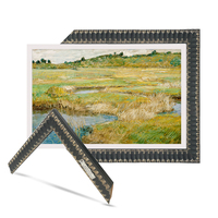 Cadres photo en bois massif de haute qualité, design artisanal style ferme, marque GTFRAME, couleurs or, argent, noir, vente en gros OEM ODM