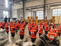 Machine hydraulique d'entraînement de tarière de terre de fabrication d'usine mini foreuse de goujon de tarière de pelle en vente