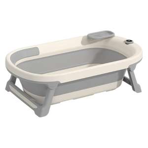 Set de Bañera Plegable para Bebés, Tamaño Grande, de Plástico, para Recién Nacidos y Niños Pequeños, Uso Doméstico, Diseño Multifuncional - Product Image 3