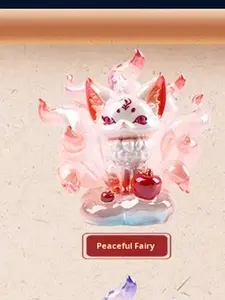 Auténtico Artículo de la Serie Inmortal de los Nueve Lobos, Figura de PVC de la Serie Inmortal de la Lluvia y la Niebla, Caja Sorpresa de Artículos <span class=keywords><strong>Inmortales</strong></span>, Zorro de Nueve Colas, Unisex - Product Image 6