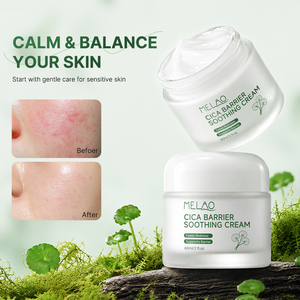 Crema Reparadora de Barrera Cutánea, Cuidado Calmante, Ligera, de Rápida Absorción, Fórmula Hidratante, Cuidado Facial Diario, Crema Calmante con Cica - Product Image 4