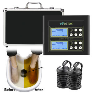 HK-809 Hydrosana Life Detox Foot Spa Machine avec ceintures FIR pour double usage - Product Image 6