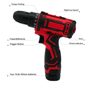 L Best-seller Outil électrique Batterie Li-ion 16.8V Perceuse électrique <span class=keywords><strong>sans</strong></span> <span class=keywords><strong>fil</strong></span> Perceuse à main électrique Tournevis - Product Image 4