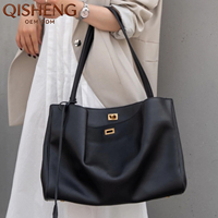 Sacs à main de luxe en cuir véritable pour femmes, grande capacité, sacs à bandoulière tendance pour dames, sacs sous le bras décontractés de haute qualité, vente chaude