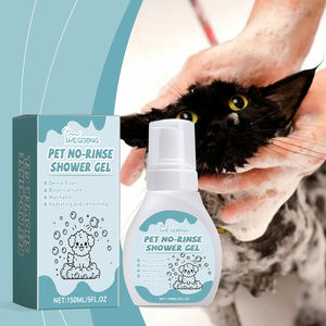 Gel de Ducha Orgánico <span class=keywords><strong>para</strong></span> Mascotas 150ml, Limpiador sin Enjuague, <span class=keywords><strong>Espuma</strong></span> con Aloe Vera y Aceite de Coco, Refrescante <span class=keywords><strong>para</strong></span> la Piel, Venta Directa de Fábrica - Product Image 3