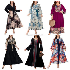Robes d'été trapèze élégantes et professionnelles pour femmes, coupe oversize, vente en gros directe usine de Guangzhou - Product Image 5