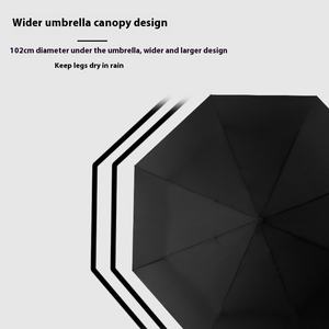<span class=keywords><strong>SUNCITY</strong></span> Hommes Moderne 8-Bone Business Entièrement Automatique Fer Tube Résistant Au Vent Trois Parapluie Pliant Bonne Conception De Stockage pour - Product Image 4