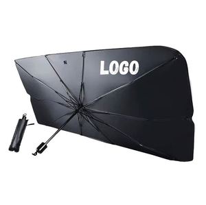 Custom Portable Folding Retractable Windshield Sunshade Umbrella for <b>Car</b> Front Window - Product Image 1