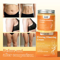 CAZADE Crème Amincissante Bio Naturelle Personnalisable avec Logo, Brûleur de Graisse Abdominale, Anti-Cellulite, Effet Sudation Intense, 250g
