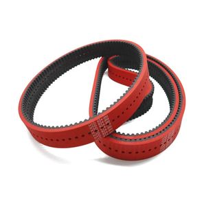 Correa de Distribución de Goma Roja con Recubrimiento Superficial HTD 824-8M OEM para Imprentas, 30 mm de Ancho, 5 mm de Paso, 50 Dientes - Product Image 2