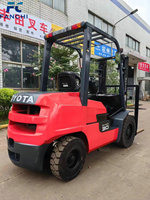 Original japonais petit chariot élévateur Toyota diesel d'occasion de 3 tonnes TOYOTA30 99% tout neuf chariot élévateur de 5 tonnes/6 tonnes/7 tonnes