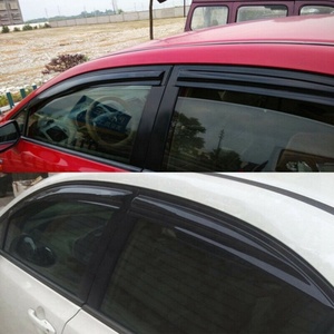 Déflecteurs de vent en acrylique 1,2 mm 1,5 mm pour HONDA CIVIC, 4 pièces, pare-pluie, accessoires de voiture - Product Image 6