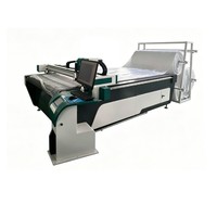 Machine de découpe multicouche pour semelles de chaussures avec outil de découpe servo