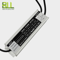 Driver LED étanche IP67 série PU 300W 24V à tension constante, transformateur 24V 12.5A