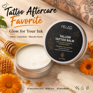 Balsamo per Tatuaggi a Marchio Privato con Formula al Sebo e Calendula per una Lunga Conservazione del Colore, Balsamo per Cura Quotidiana del Tatuaggio - Product Image 3