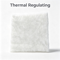 Ouate en fibre de polyester recyclé pour le rembourrage de matelas, certifiée GRS Eco Friendly