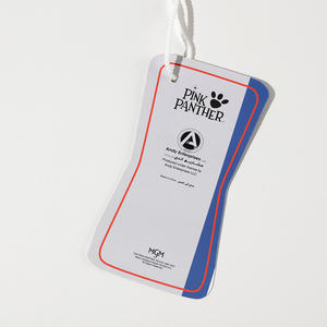 Étiquettes de carte suspendues à la mode personnalisées pour vêtements et textiles de maison liste d'usine avec impression de logo - Product Image 1