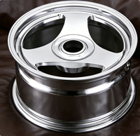 Jantes forgées monobloc JUWA, nouvelles, personnalisées, à trois branches, à lèvre polie profonde, 25 mm ET 5*114.3 5*120 5*112 pour Audi Tesla