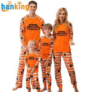 Conjunto de pijamas de fiesta de Halloween para la familia 2023 nueva mamá hija papá hijo 2 piezas ropa de dormir Vacaciones de Navidad pijamas de aspecto familiar - Product Image 1