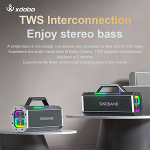 Sistema de Sonido Portátil XDOBO con Bluetooth, Altavoz para Fiestas, Sistema de Sonido Profesional para Exteriores, Woofer, Tweeter, Altavoces Grandes, <span class=keywords><strong>Partybox</strong></span> con Micrófono - Product Image 5