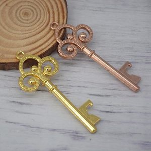 Grandes clés squelette en bronze antique, ensemble vintage, ouvre-bouteille, breloque pour bijoux DIY, décoration <span class=keywords><strong>de</strong></span> mariage et <span class=keywords><strong>de</strong></span> fête, fournitures pour cadeaux et souvenirs - Product Image 6