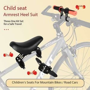 Ghế ngồi trẻ em gắn phía trước xe đạp, mềm mại, an toàn, siêu nhẹ, yên xe đạp leo núi cho bé với tay vịn - Product Image 3