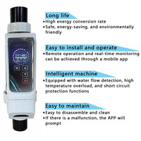 TUYA APP Wifi Smart Control Chlorateur au sel de 20000 à 50000 gallons pour piscine Machine à chlore au sel Chlorateur à eau salée
