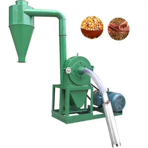 Moulin à maïs électrique automatique à usage familial, moulin à farine de blé, moulin à grains commercial 360